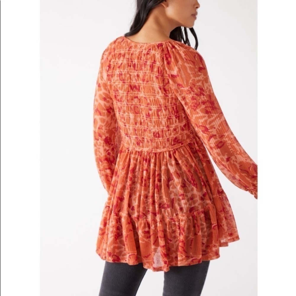 Free People Dark Romance tunic, size XS, EUC - Picture 4 of 12